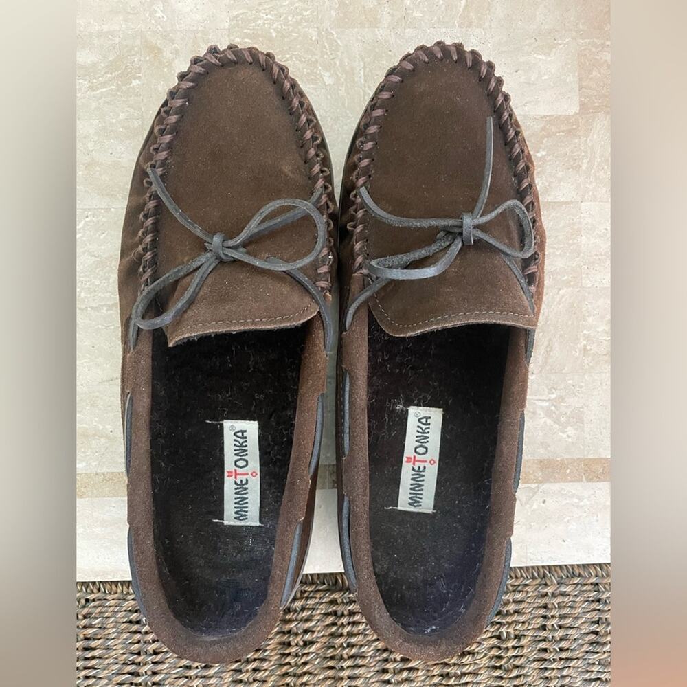 Minnetonka suede slippers